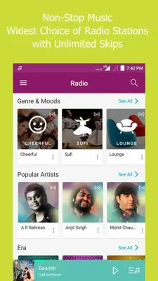 JioSaavn Music android App screenshot 2